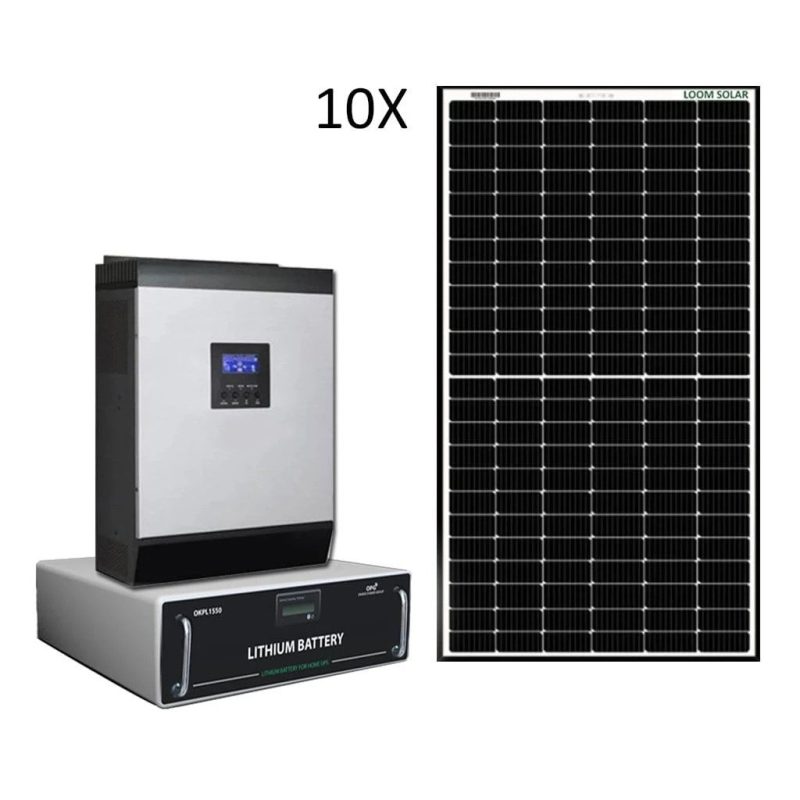 5.5 Kw off grid solar system